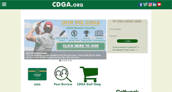 Desktop Screenshot of cdga.org