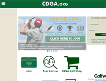 Tablet Screenshot of cdga.org